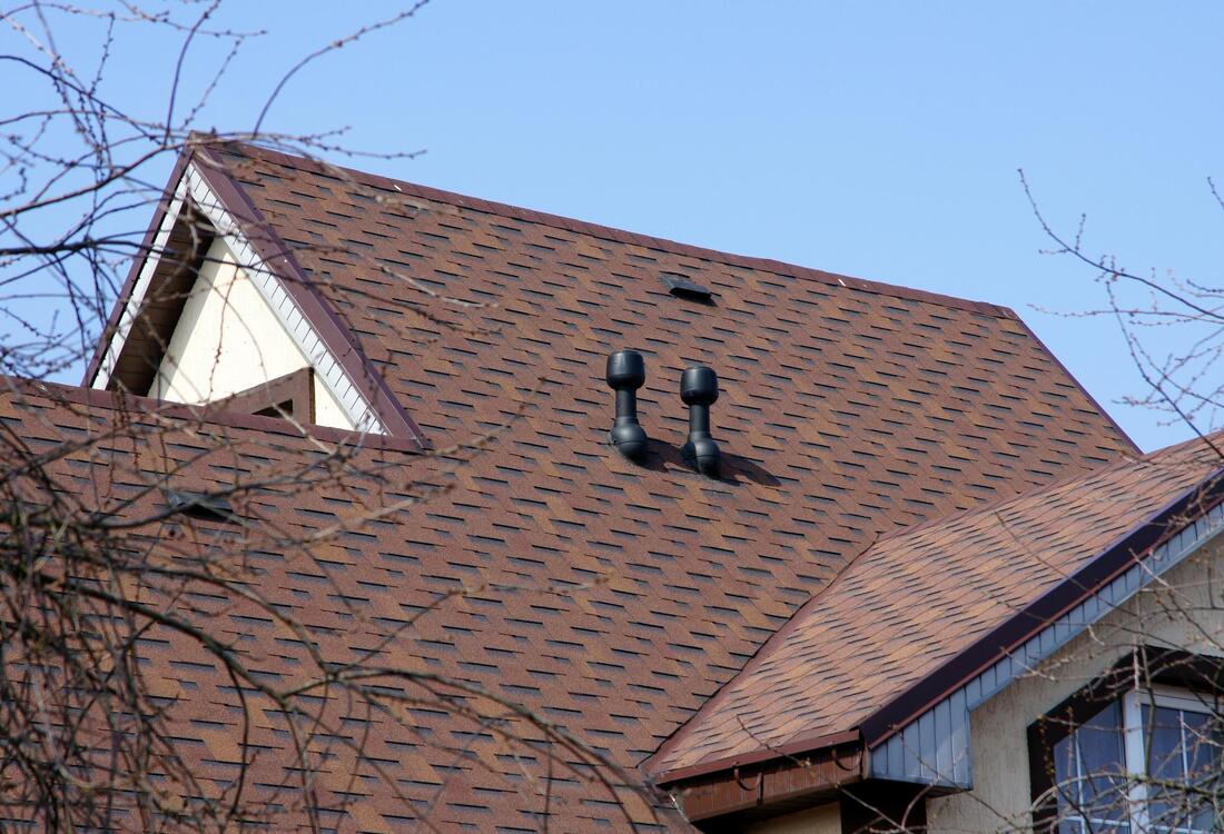 a newly installed roof